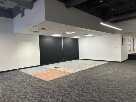 Existing fitness interior before the next phase of build-out work.